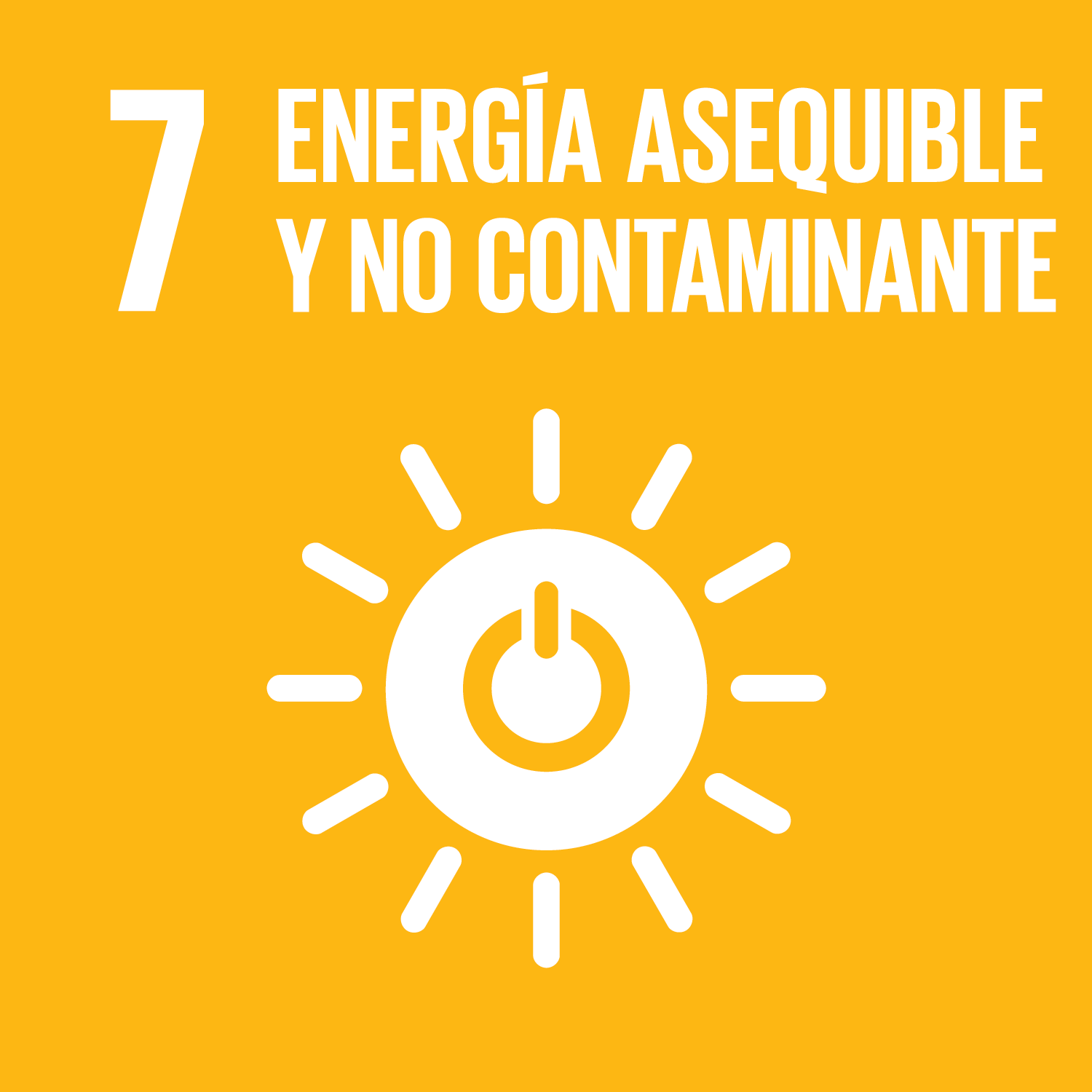 ODS 7 Energía asequible y no contamienante